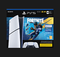 Игровая приставка Sony PlayStation 5 Slim Digital Edition 825GB Fortnite 2 геймпада