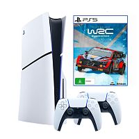 Игровая приставка Sony PlayStation 5 Slim + WRC Generations 2 геймпада