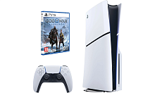 Игровая приставка Sony PlayStation 5 Slim +God of War: Ragnarok